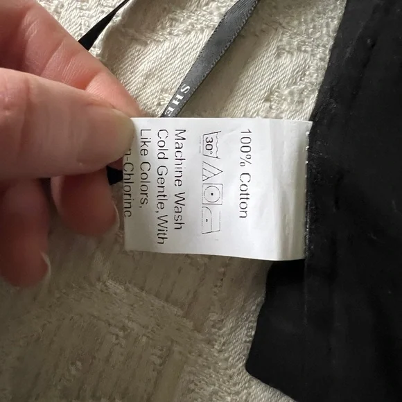 SHEIN Black corset style top - Picture 4 of 7